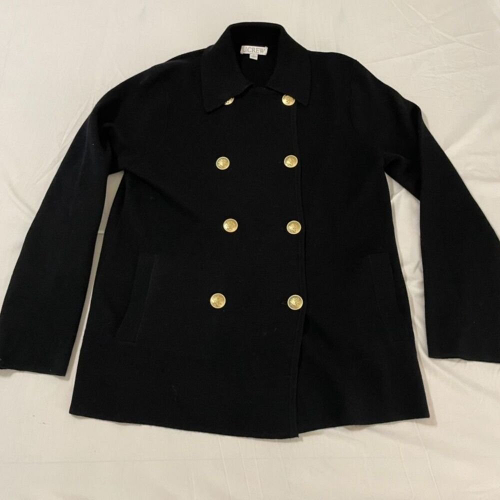 J. Crew Warwick Sweater Blazer - Black - Small - Picture 3 of 7